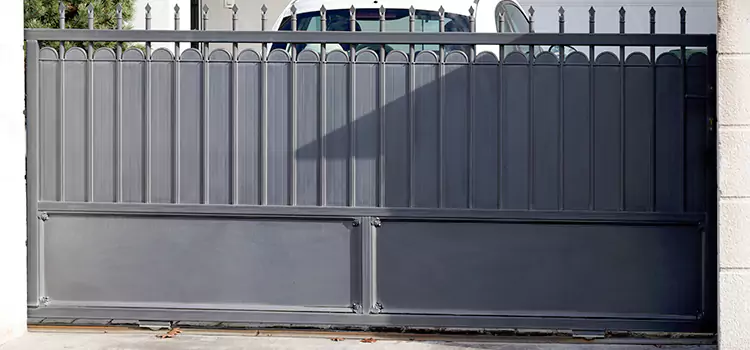 Metal Driveway Gate Installation OFallon